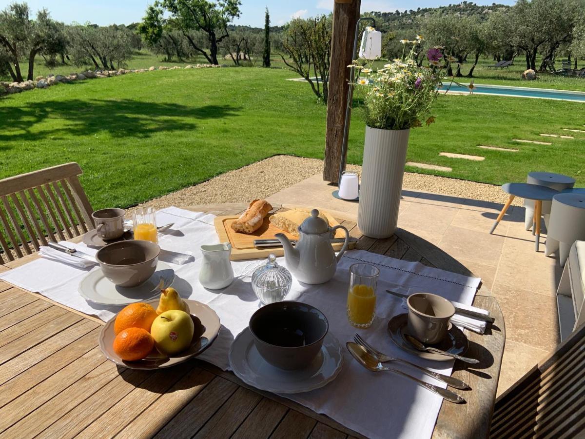 La Bergerie De Cigalon Bed & Breakfast มูริแยส ภายนอก รูปภาพ