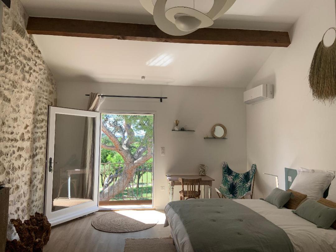 La Bergerie De Cigalon Bed & Breakfast มูริแยส ภายนอก รูปภาพ
